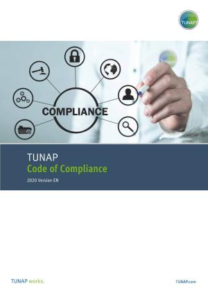 TUNAP Code of Compliance 2020 Version EN