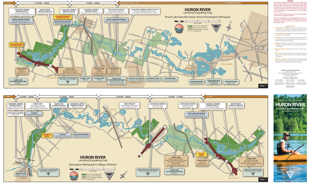 Huron River Canoeing & Kayaking