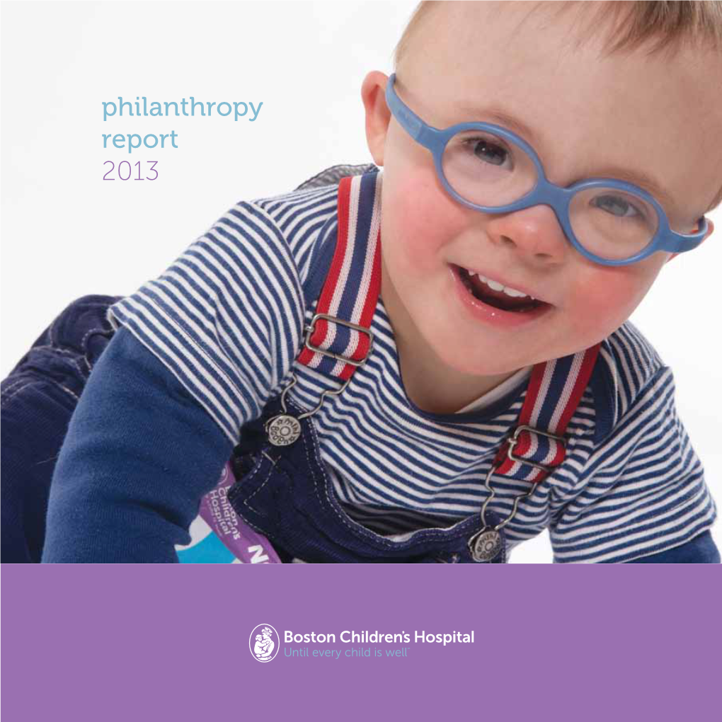 Philanthropy Report 2013 Year in Review