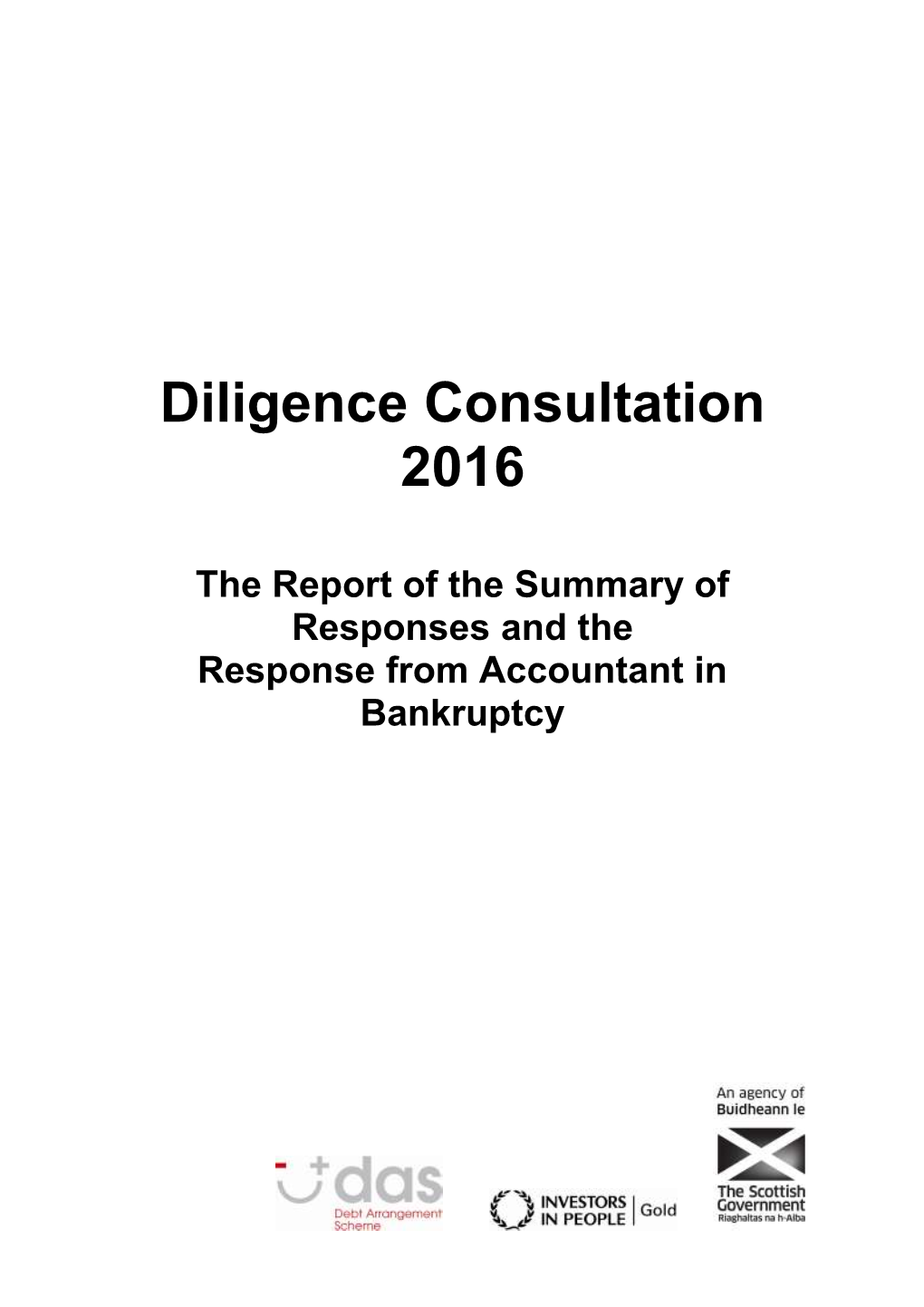 Diligence Consultation 2016