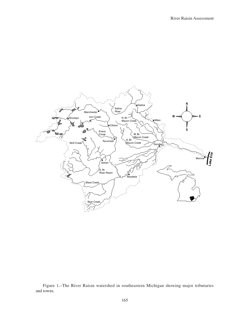 River Raisin Assessment 165 Figure 1