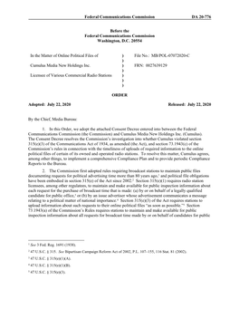 Cumulus Media New Holdings Inc