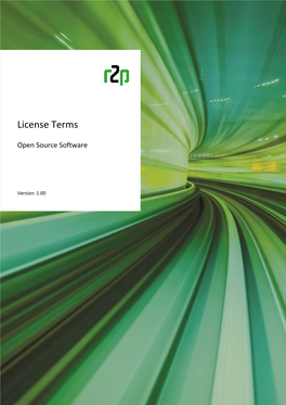 License Terms