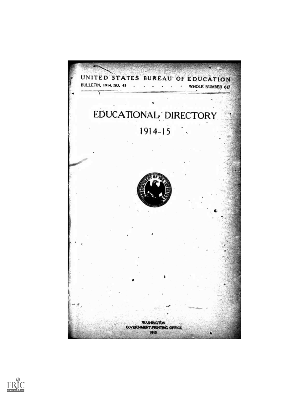 Educational Directory 1914-15
