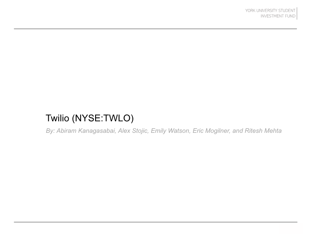 Twilio (NYSE:TWLO)