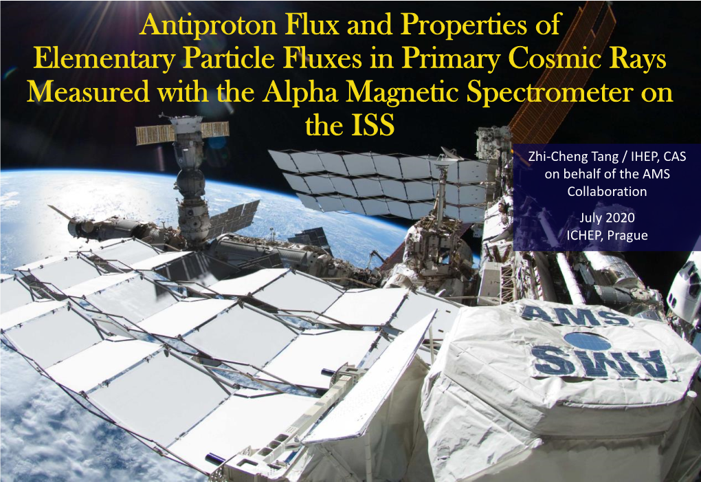 Antiproton Flux and Properties of Elementary Particle Fluxes In