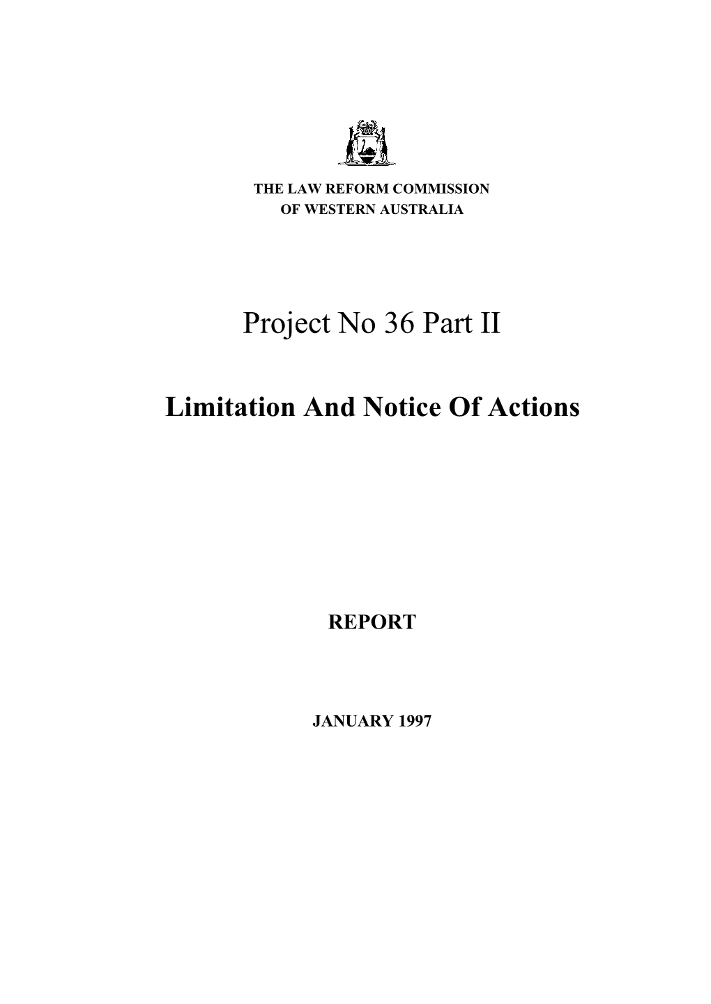 Project 36(II) Final Report