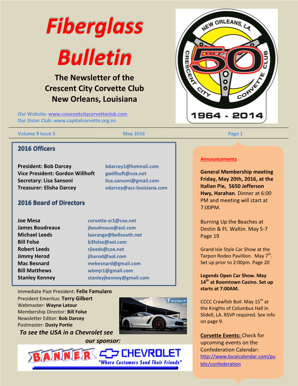 Fiberglass Bulletin
