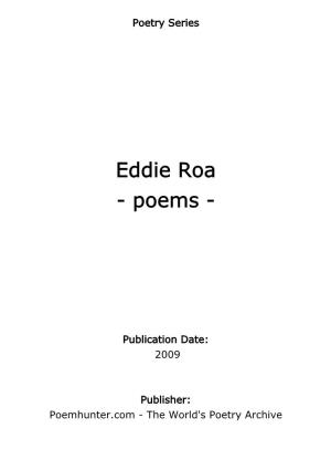 Eddie Roa - Poems