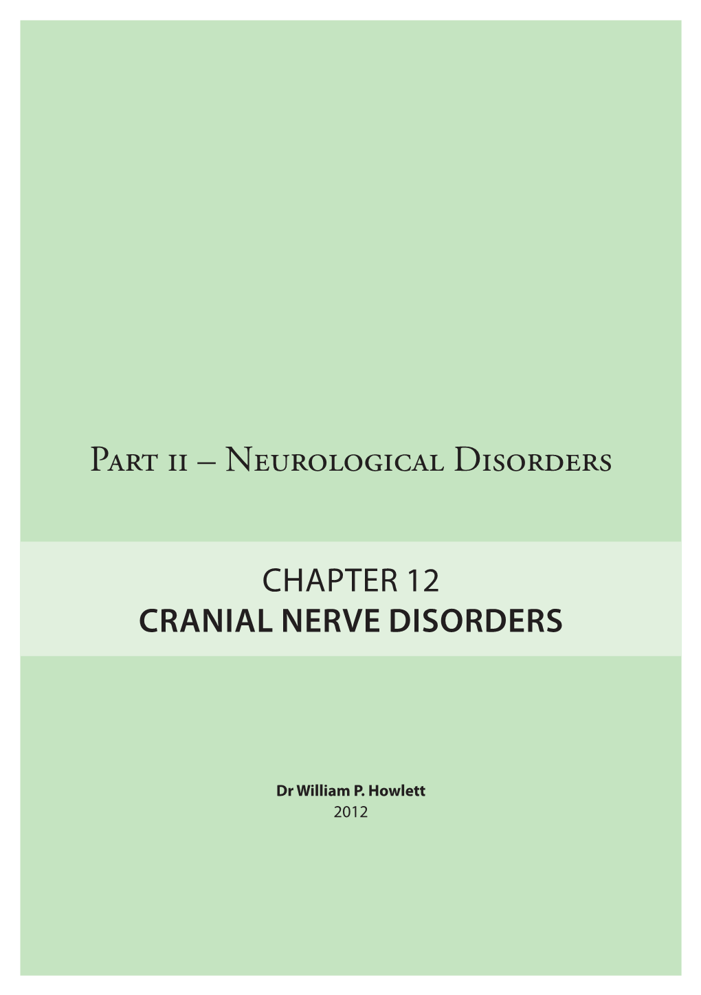 Part Ii – Neurological Disorders