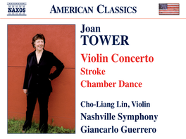 Joan TOWER Violin Concerto Stroke Chamber Dance