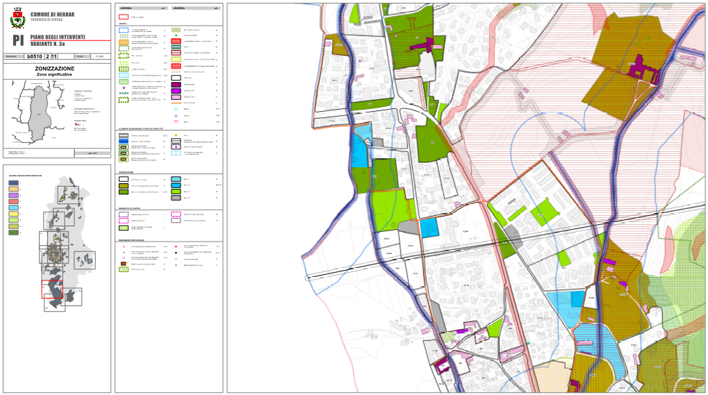 B0510 ZONIZZAZIONE COMUNE DI NEGRAR PIANO DEGLI INTERVENTI PI VARIANTE N. 3A 2 11