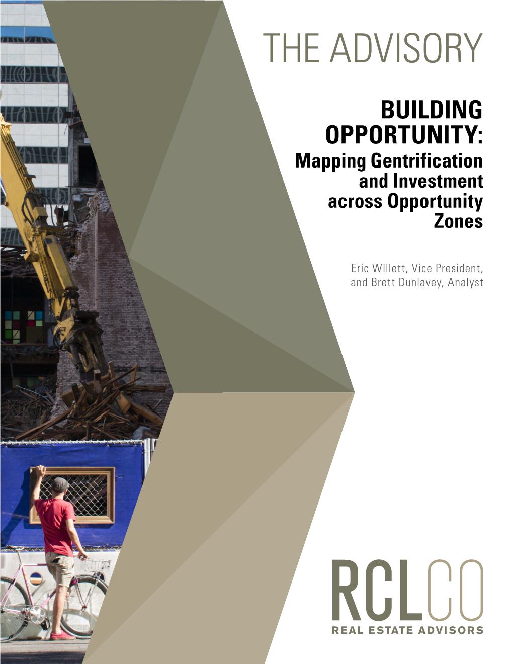 Mapping Gentrification and Investment Across Opportunity Zones