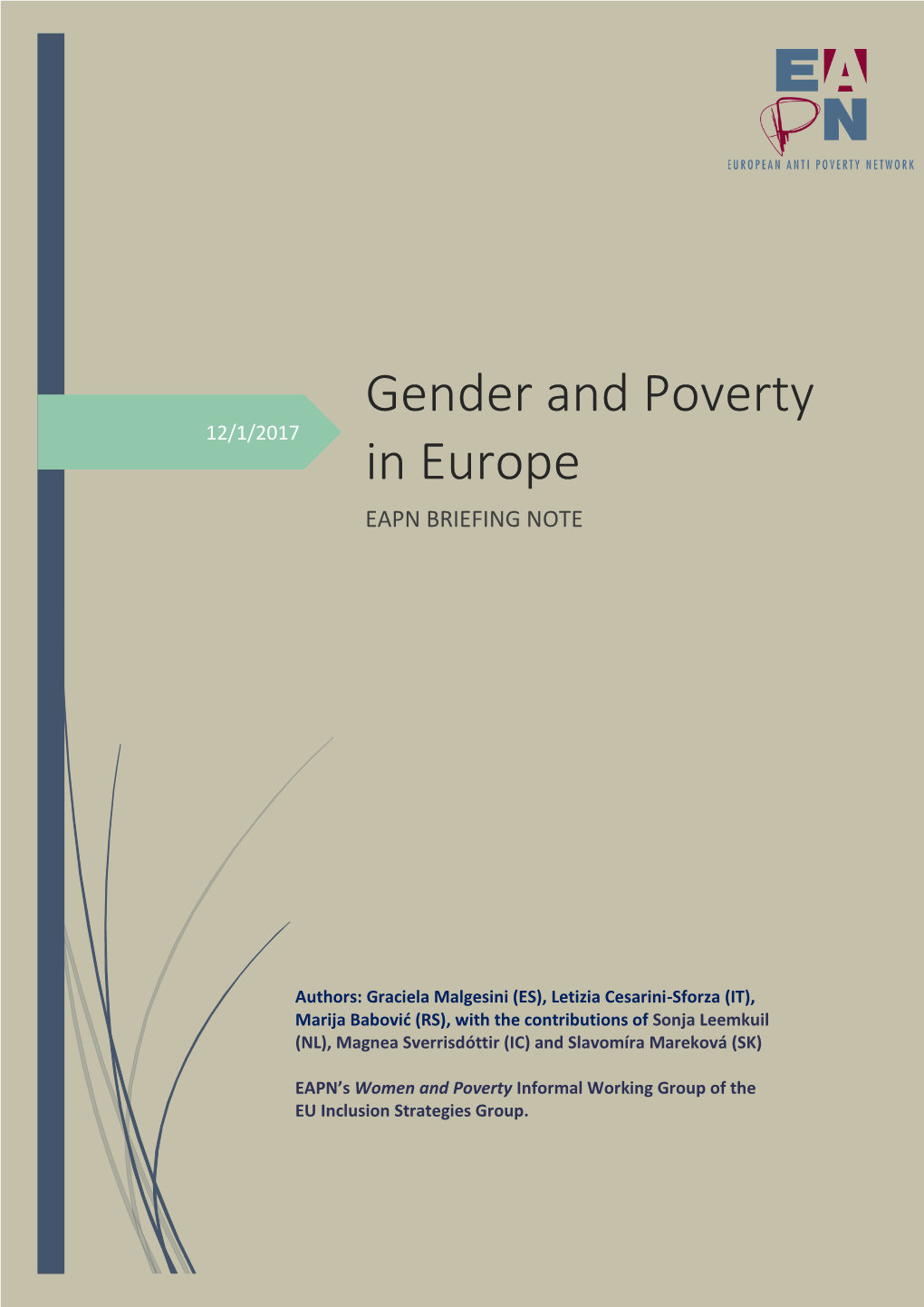 Gender and Poverty in Europe