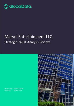 Marvel Entertainment LLC Strategic SWOT Analysis Review