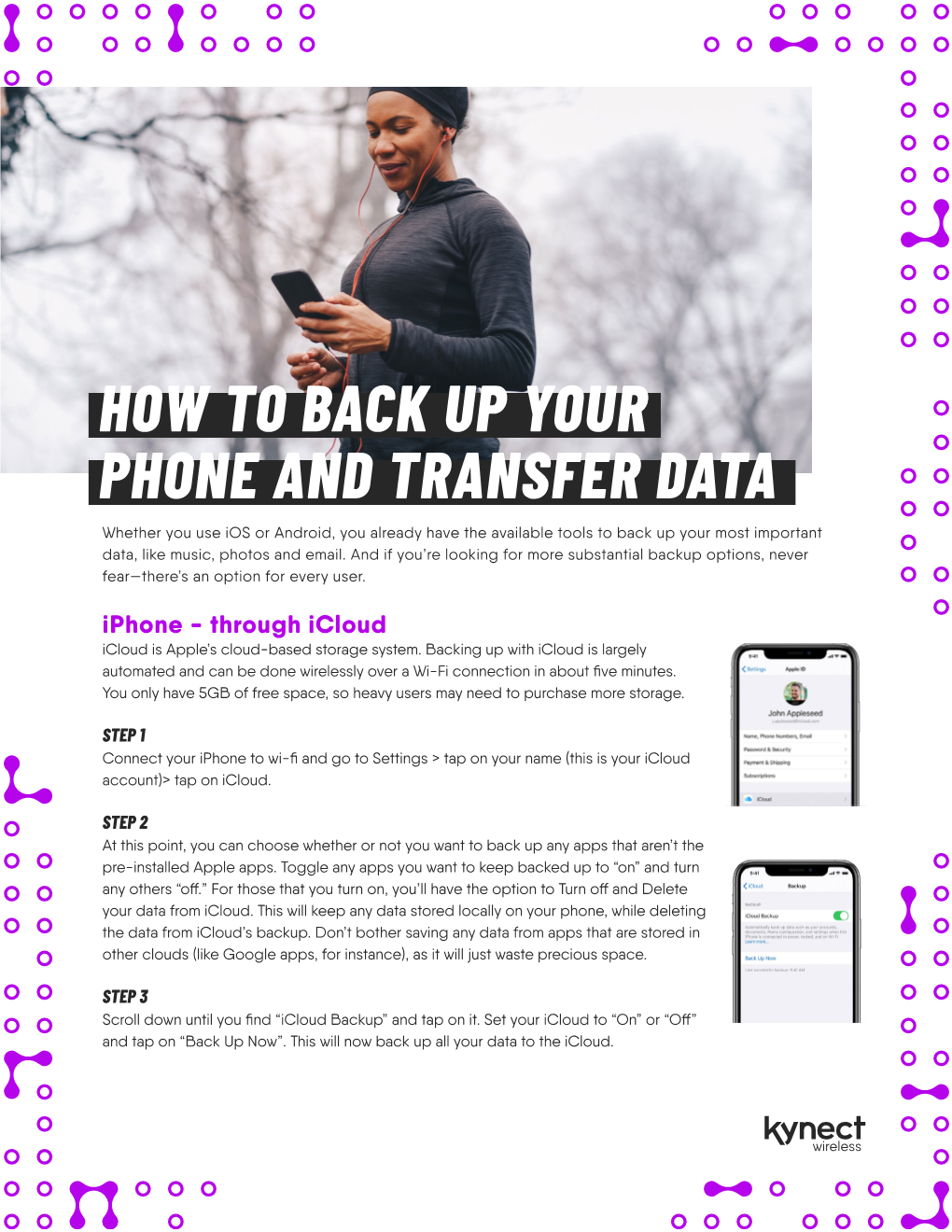 How to Back up Your Phone and Transfer Data