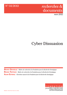Cyber Dissuasion