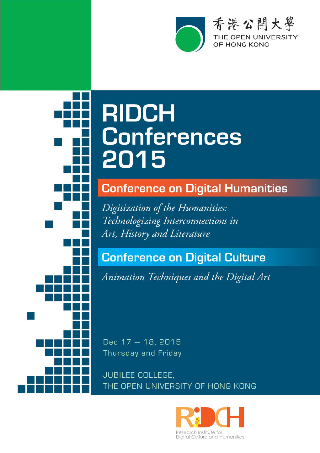 RIDCH Conferences 2015