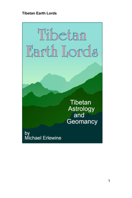 Tibetan Earth Lords 1
