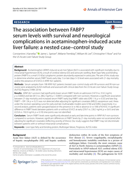 The Association Between FABP7 Serum Levels with Survival And