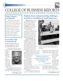 College of Business Reports