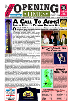 Opening Times 247 November 2004