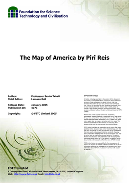 The Map of America by Pîrî Reis