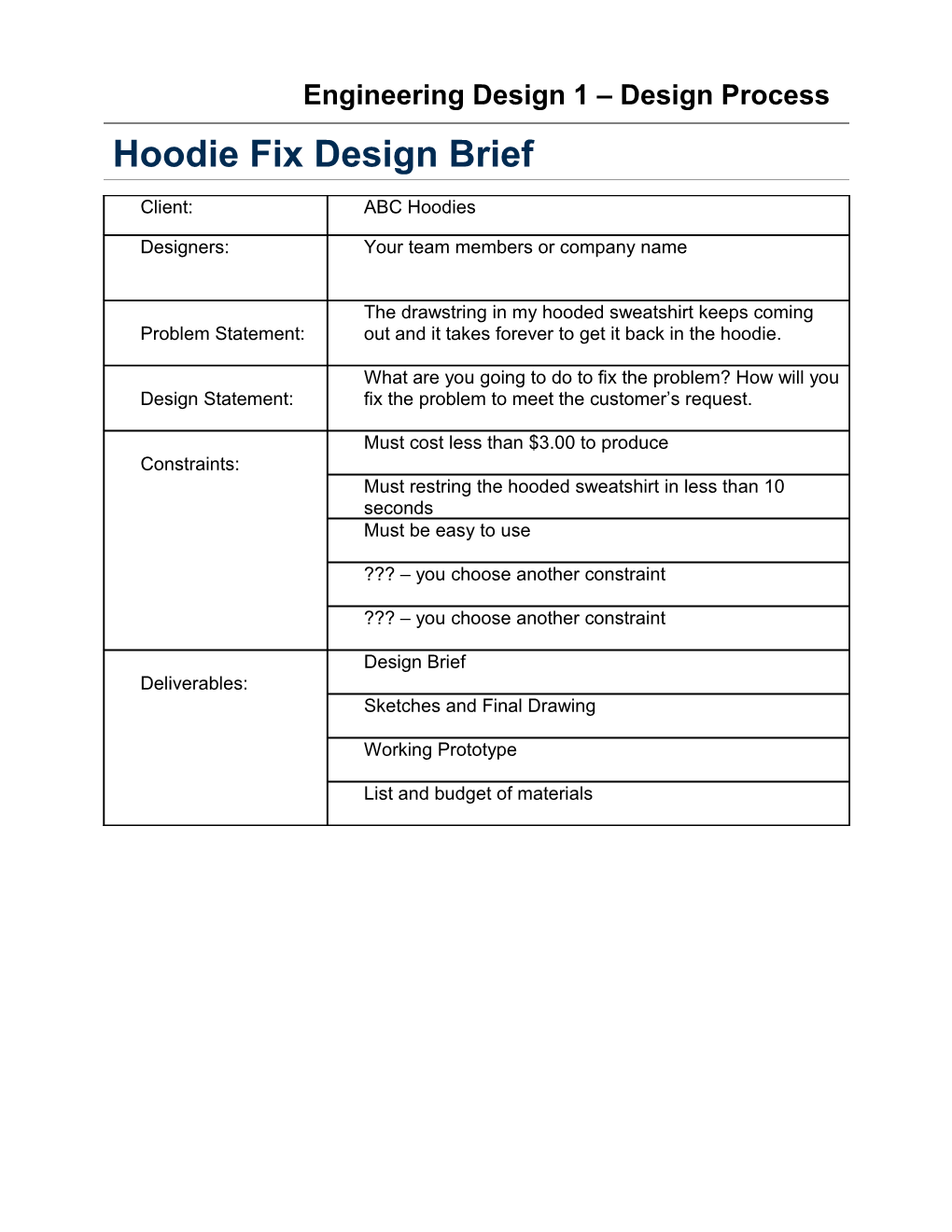 Project 1.2.3A Hobby Organizer Design s1