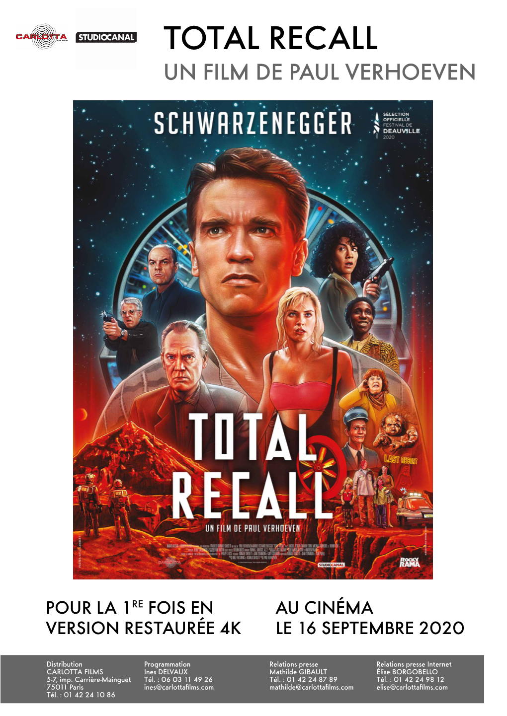 Total Recall Un Film De Paul Verhoeven