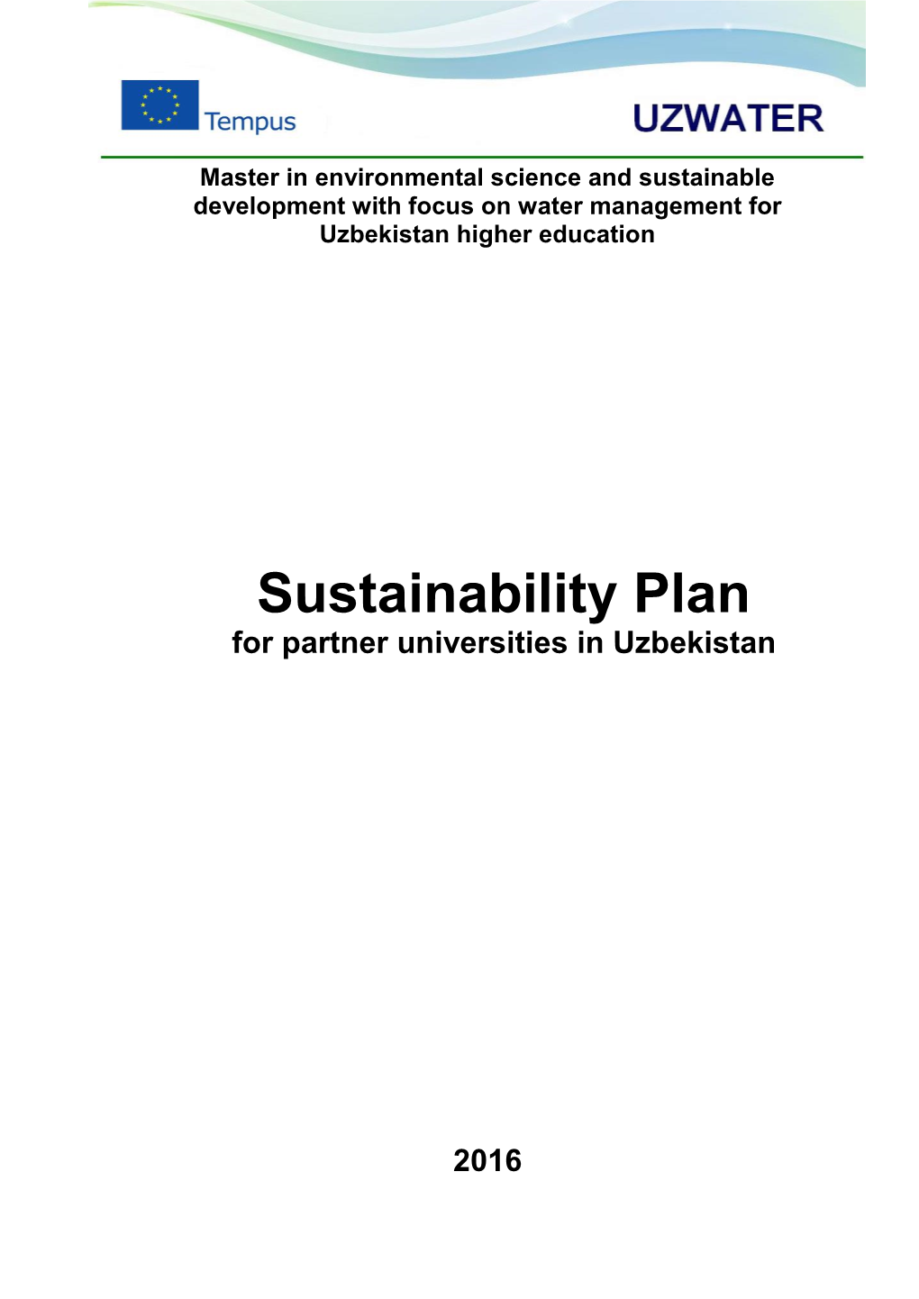 Pdf Sustainability Plan