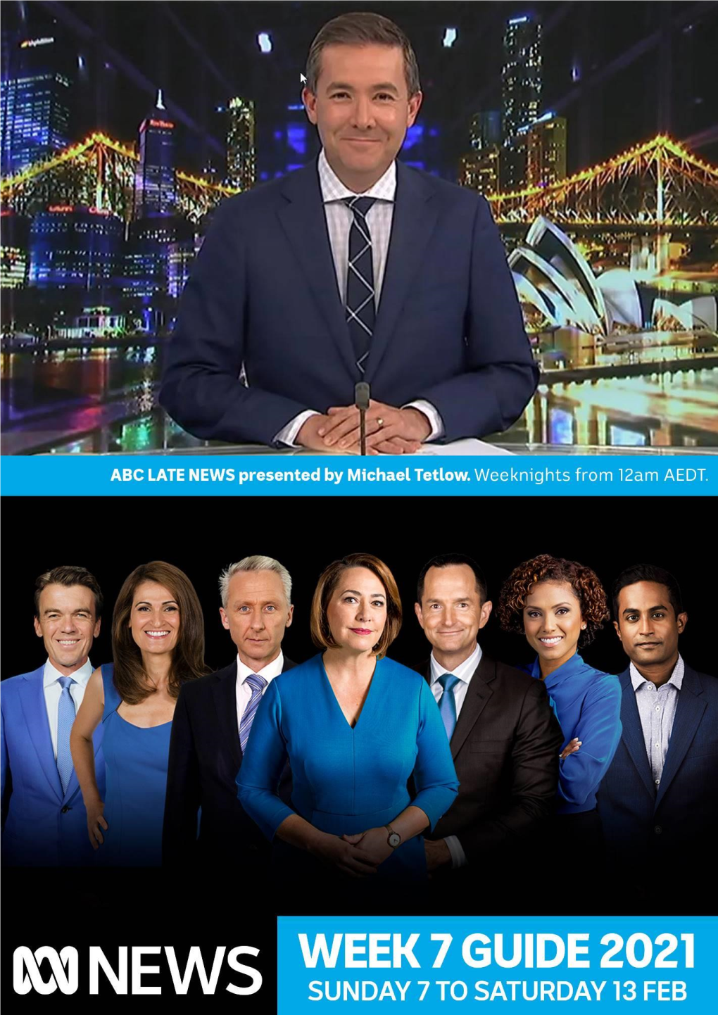 ABC NEWS Program Guide: Week 7 Index