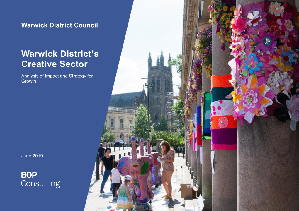 Warwick District's Creative Sector