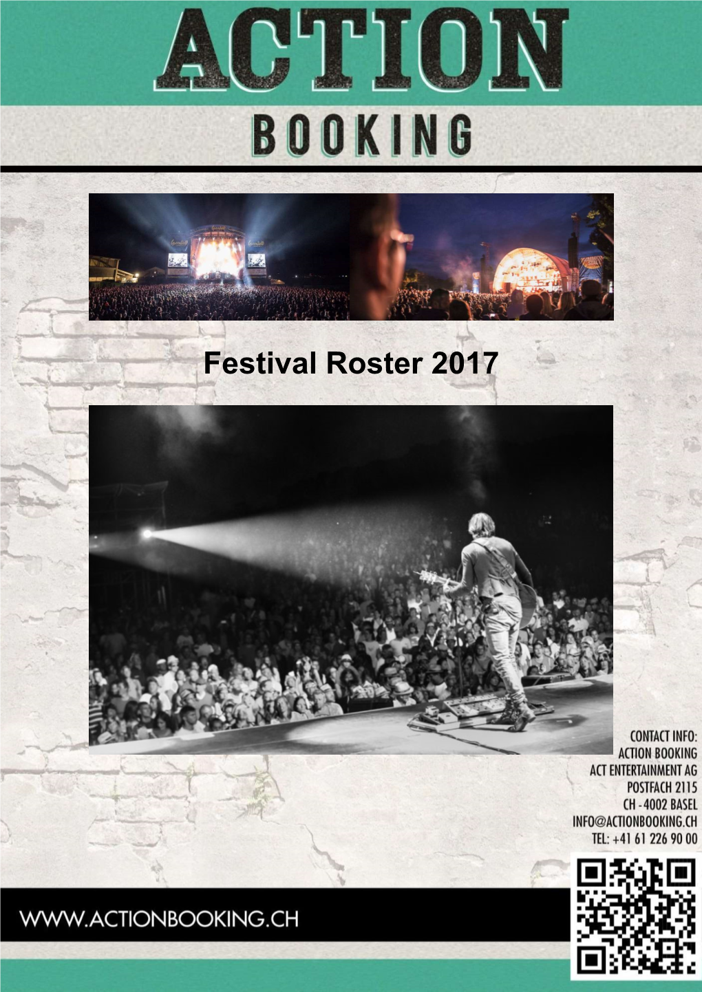 Festival Roster 2017