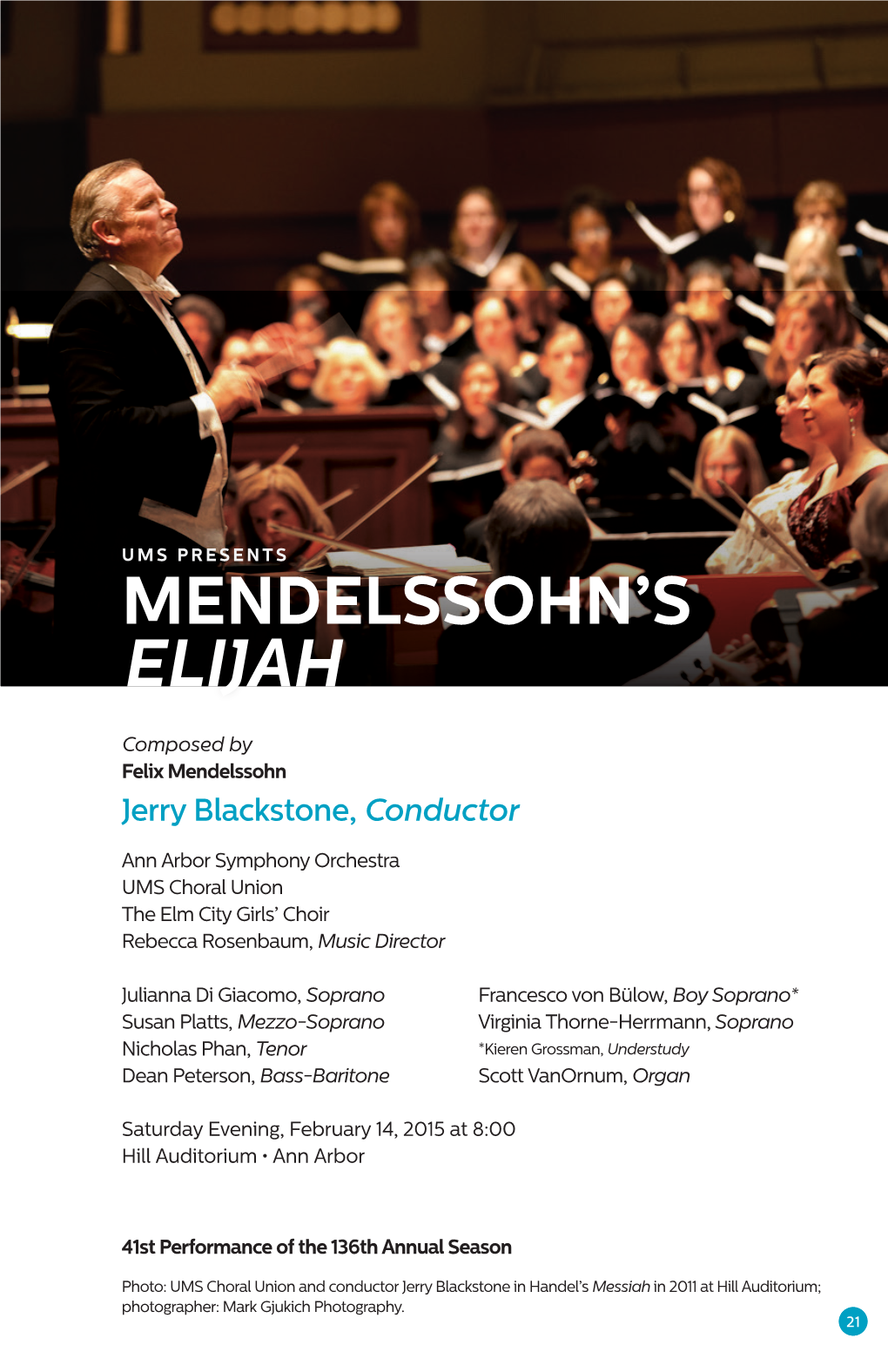 Mendelssohn's Elijah