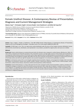 Female Urethral Disease