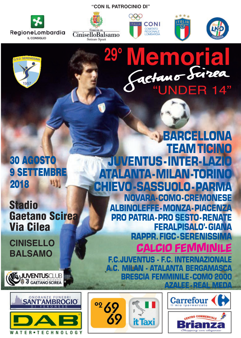 Memorial “UNDER 14”