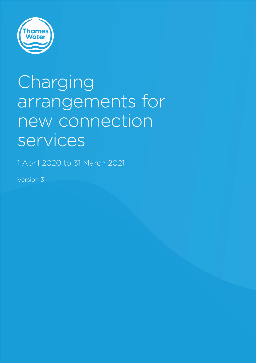 Charging Arrangements for New Connection Services