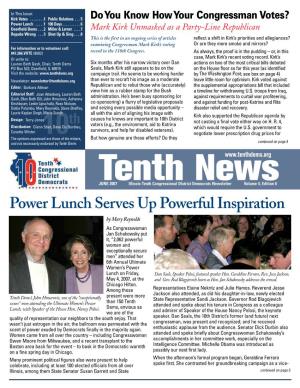 Power Lunch Serves up Powerful Inspiration
