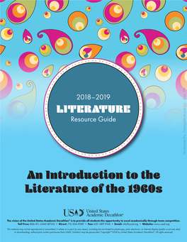 An Introduction to the Literature of the 1960S