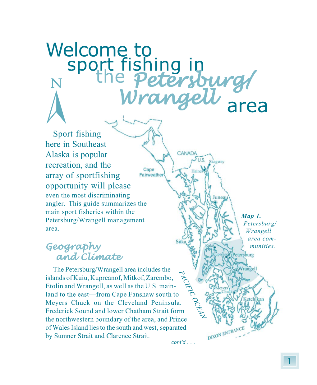 Welcome to Sport Fishing in the Petersburg/Wrangell Area