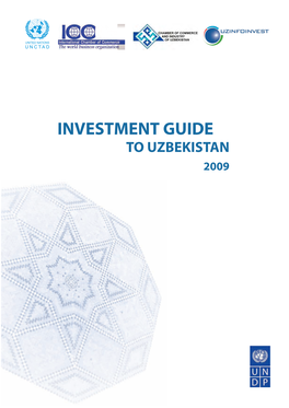 Investment Guide to Uzbekistan 2009 Undp