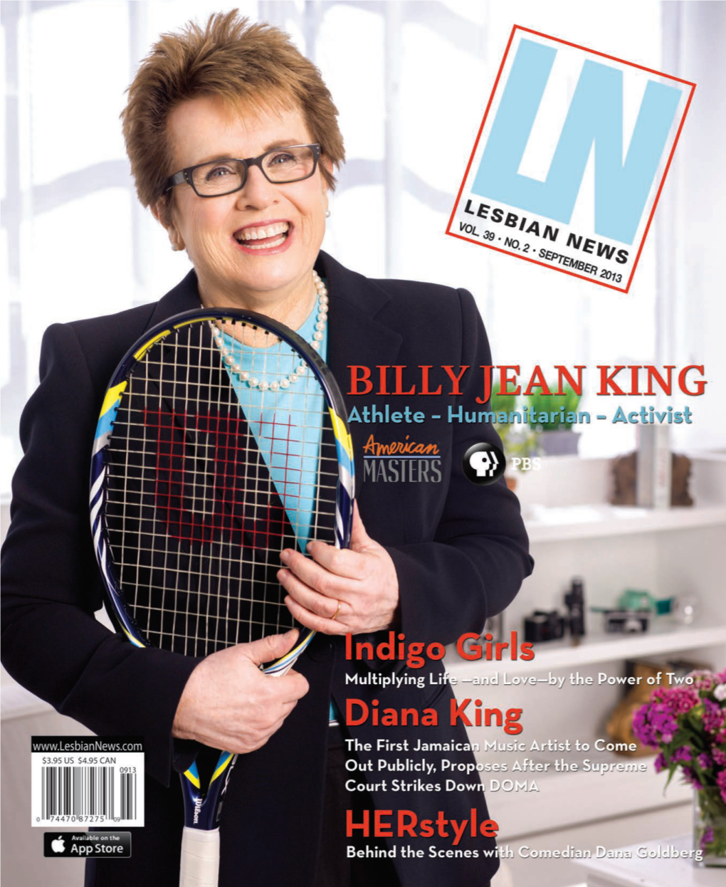 Billy Jean King Athlete – Humanitarian – Activist