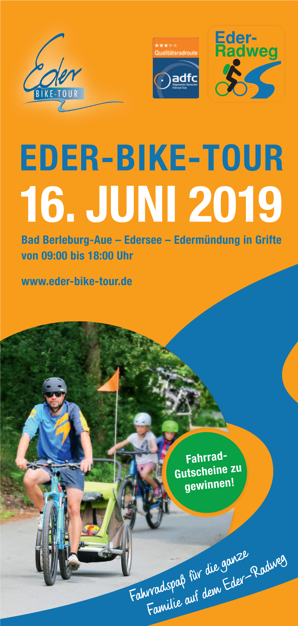 Radweg 16. Juni 2019 Eder-Bike-Tour