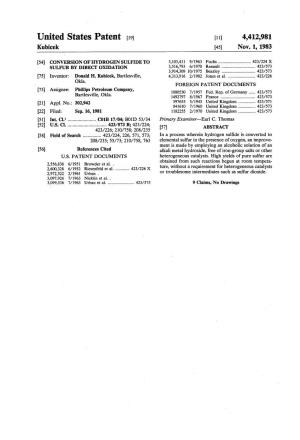 United States Patent (19) 11 4,412,981 Kubicek 45) Nov