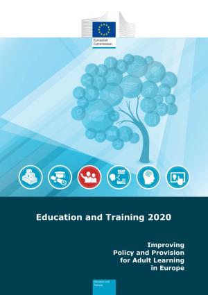 Improving Policy and Provision for Adult Learning in Europe