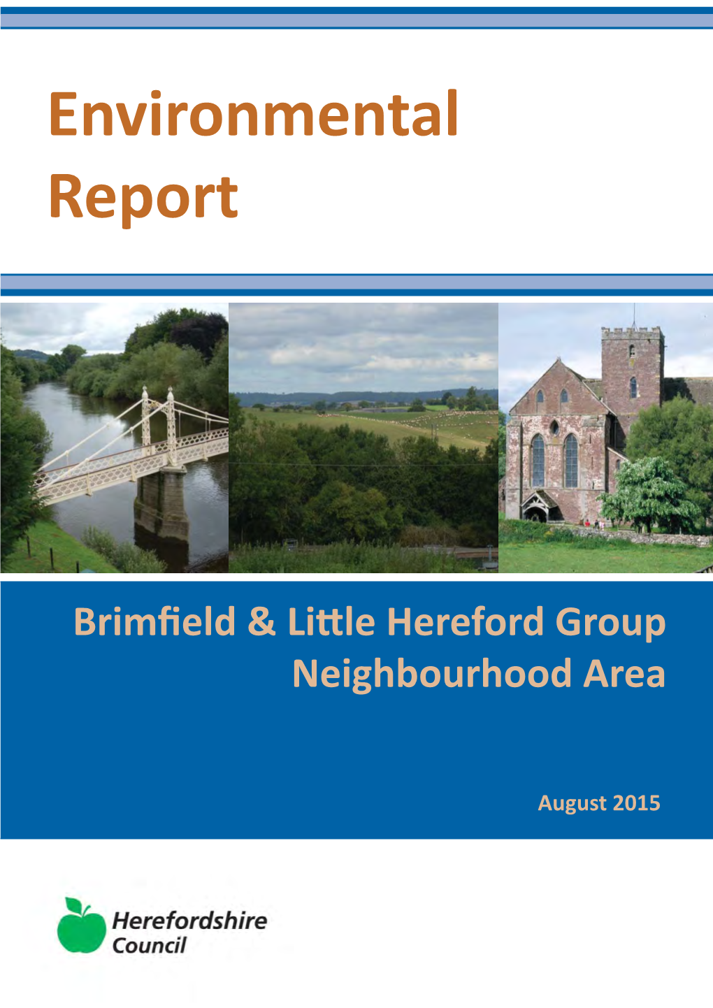 Environmental Report August 2015