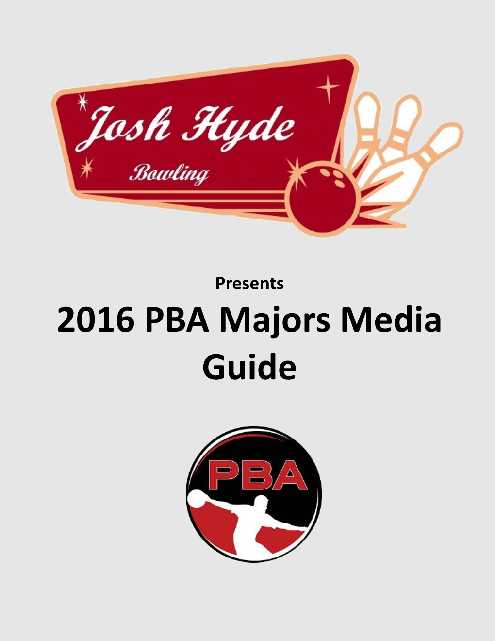 2016 PBA Majors Media Guide