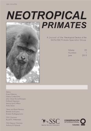 Neotropical Primates 20(1), June 2012