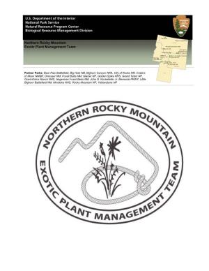 Northern Rocky Mountain Exotic Plant Management Team FY 2013 Report