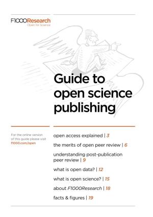 Guide to Open Science Publishing